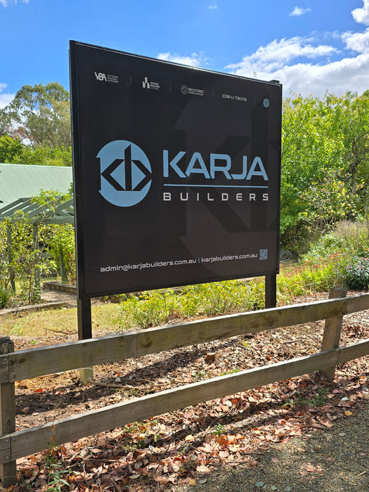 PVC Hoarding Signage