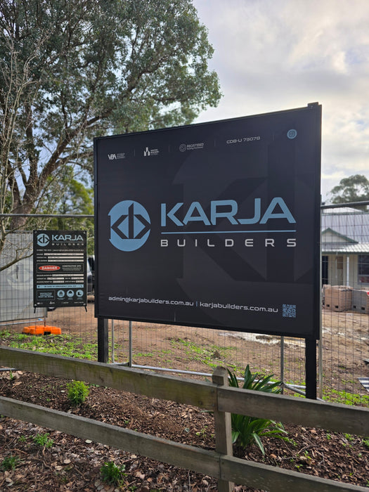 PVC Hoarding Signage