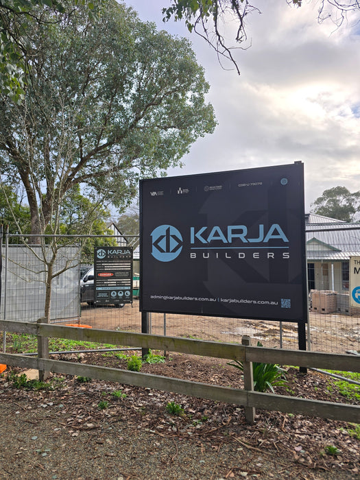 PVC Hoarding Signage