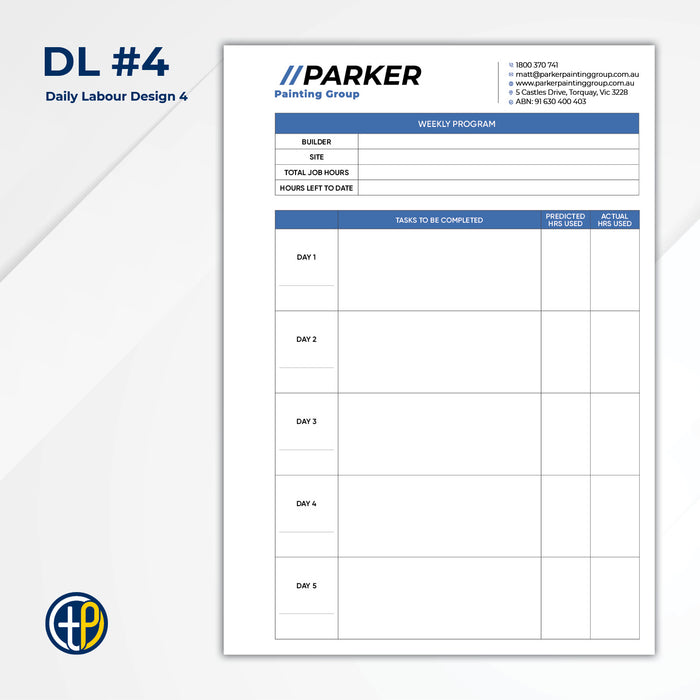 A4 Triplicate Carbonless Books