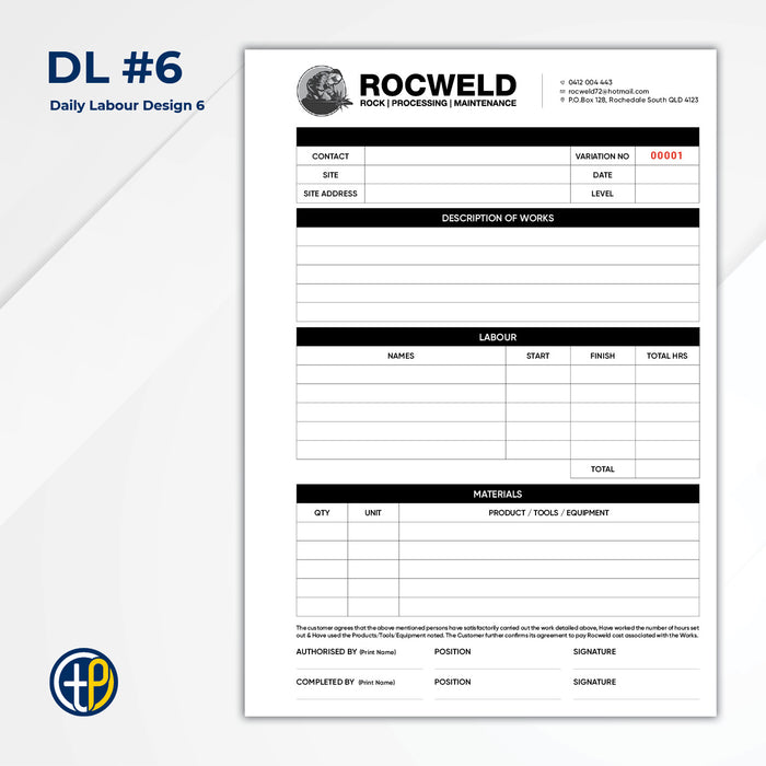 A4 Triplicate Carbonless Books