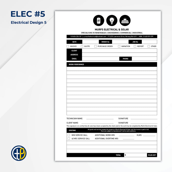A5 Triplicate Carbonless Books