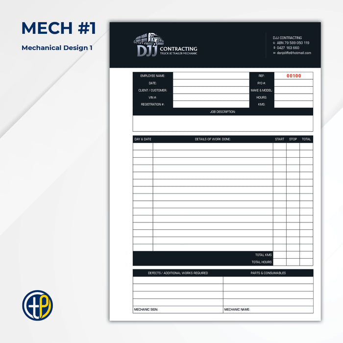 A4 Triplicate Carbonless Books