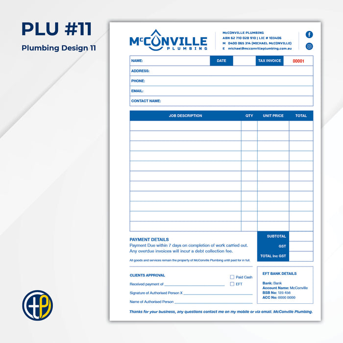 A4 Triplicate Carbonless Books