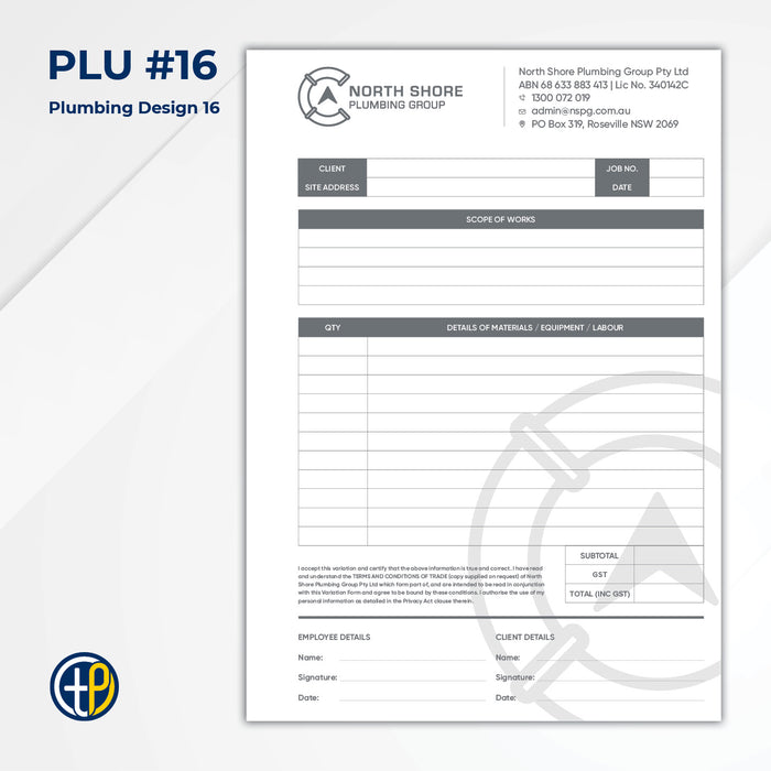 A4 Triplicate Carbonless Books