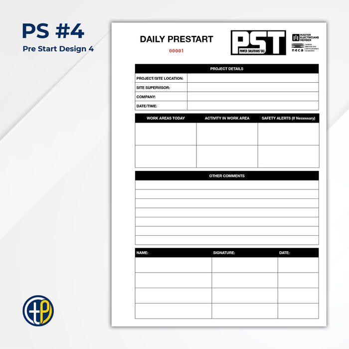 A4 Triplicate Carbonless Books