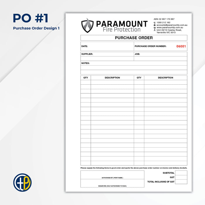 A4 Triplicate Carbonless Books