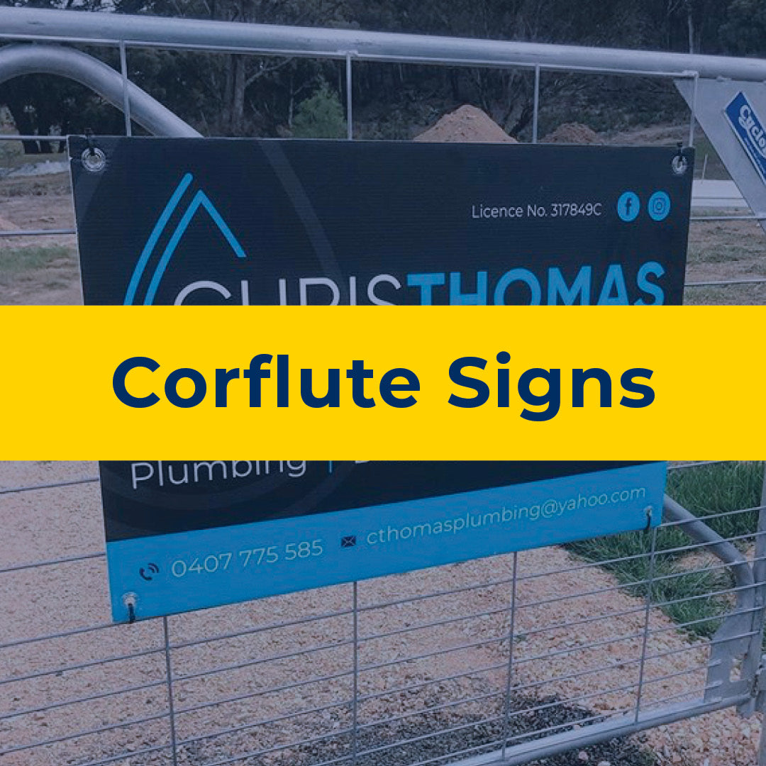 corflute signs 