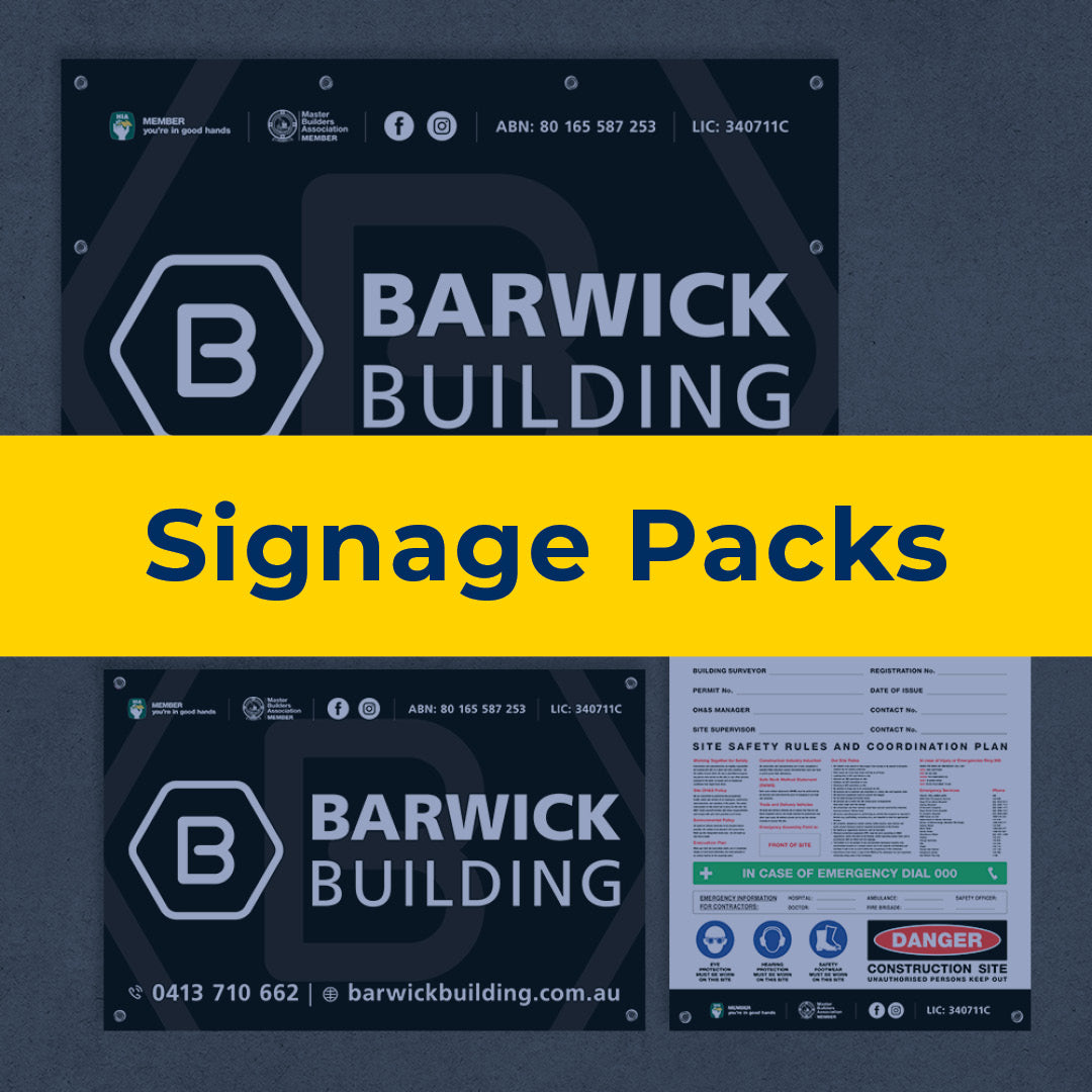 signage packs