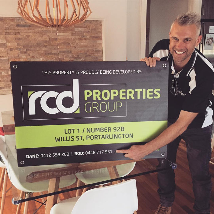 Branding Corflute Signs - 900 x 600mm - Tradie Packs