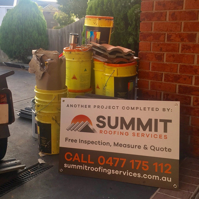 Branding Corflute Signs - 900 x 600mm - Tradie Packs