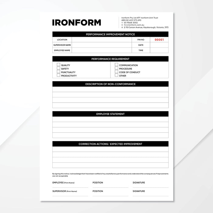 Triplicate Carbonless Books - Tradie Packs