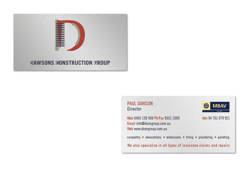 Standard Business Cards - Tradie Packs