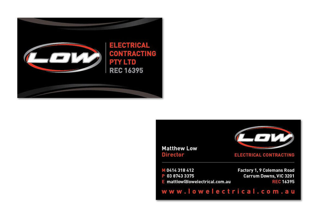 Standard Business Cards - Tradie Packs