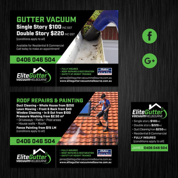 Flyers Design and Print - Tradie Packs