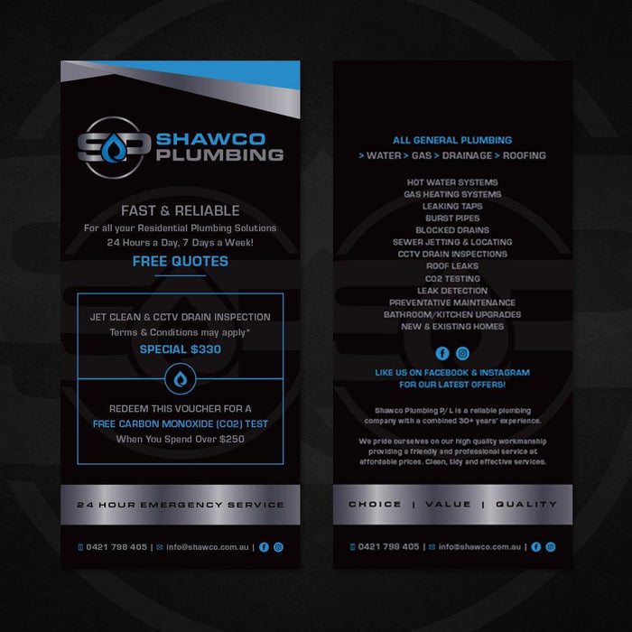 Flyers Design and Print - Tradie Packs