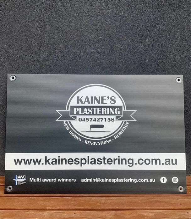 Branding Corflute Signs - 900 x 600mm - Tradie Packs