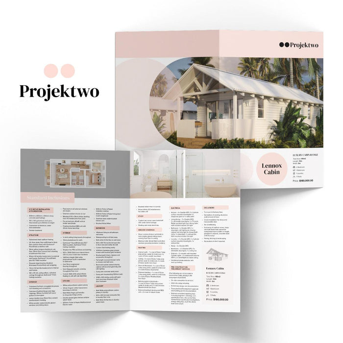 Builders Custom Brochures - Tradie Packs