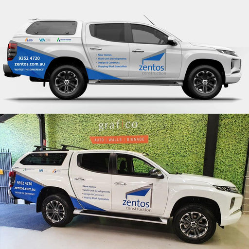 Vehicle Graphic Design - Tradie Packs