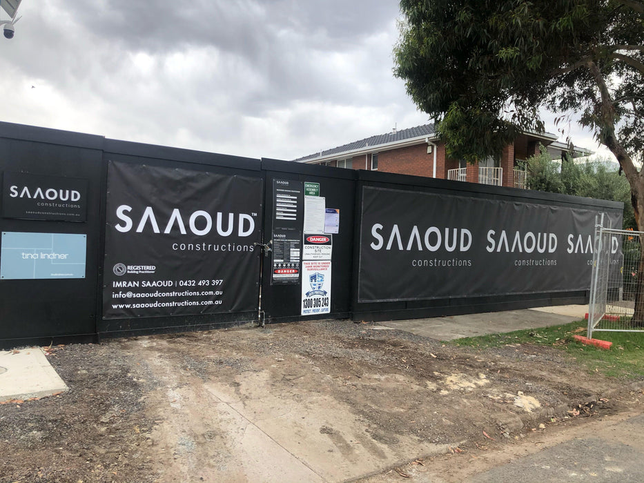 5 Meter Custom Banner Mesh Panels - Tradie Packs