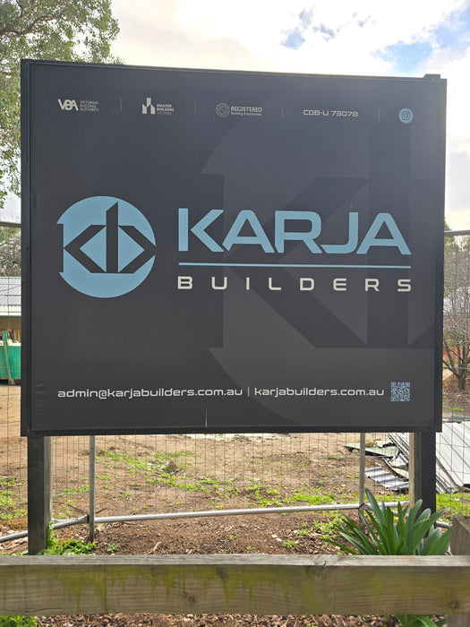 PVC Hoarding Signage