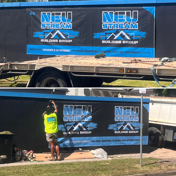 5 Meter Custom Banner Mesh Panels