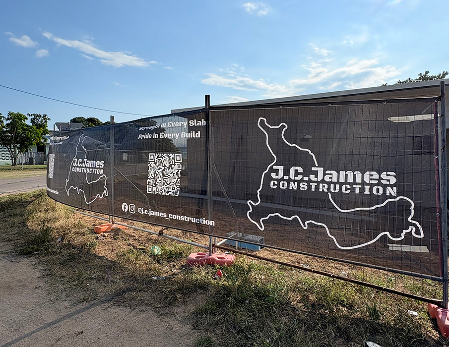 10 Meter Custom Banner Mesh Panels