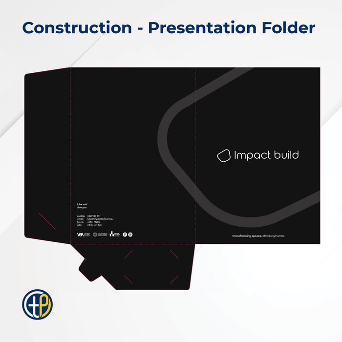 Custom Presentation Folders