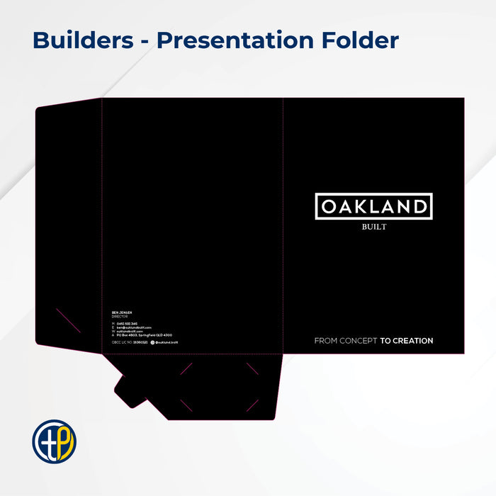 Custom Presentation Folders
