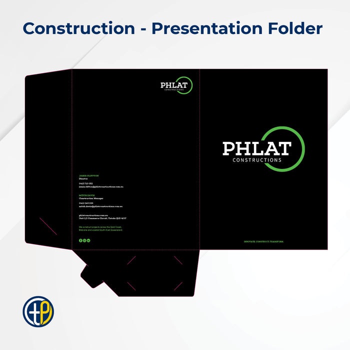 Custom Presentation Folders
