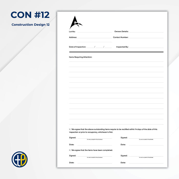 A4 Triplicate Carbonless Books