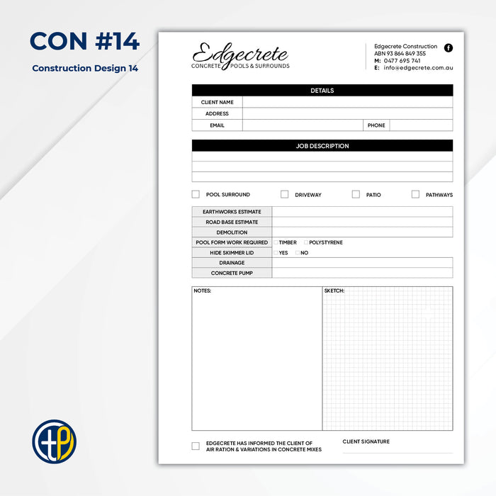 A4 Triplicate Carbonless Books