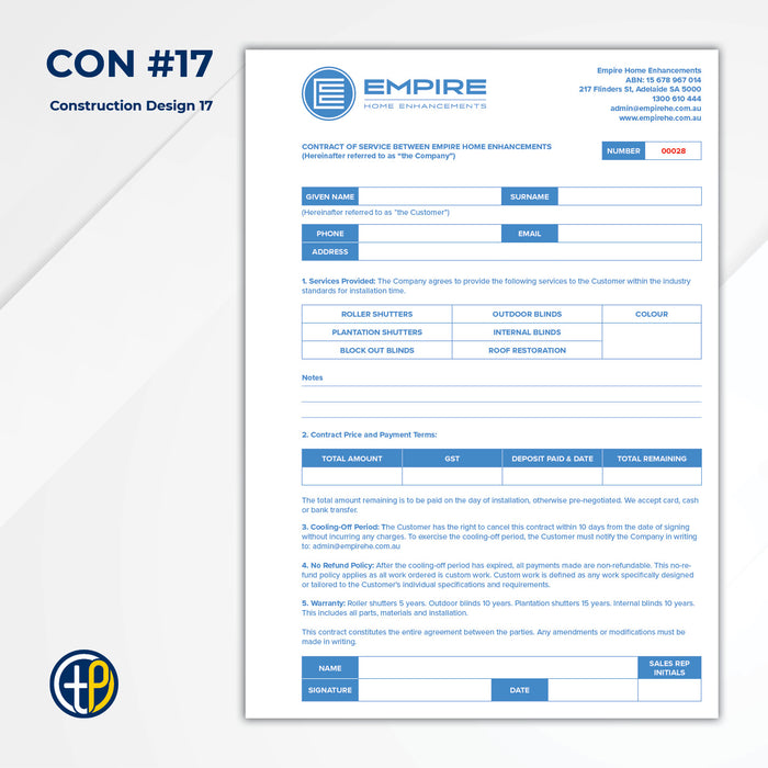 A4 Duplicate Carbonless Books