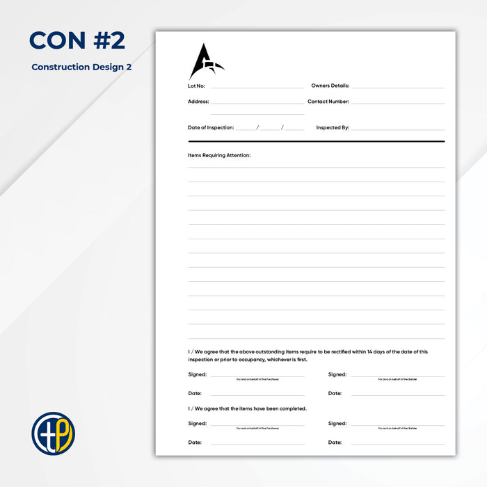 A4 Triplicate Carbonless Books