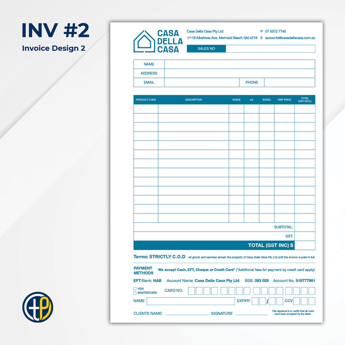 A4 Triplicate Carbonless Books