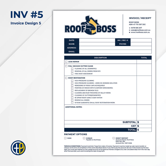 A5 Triplicate Carbonless Books