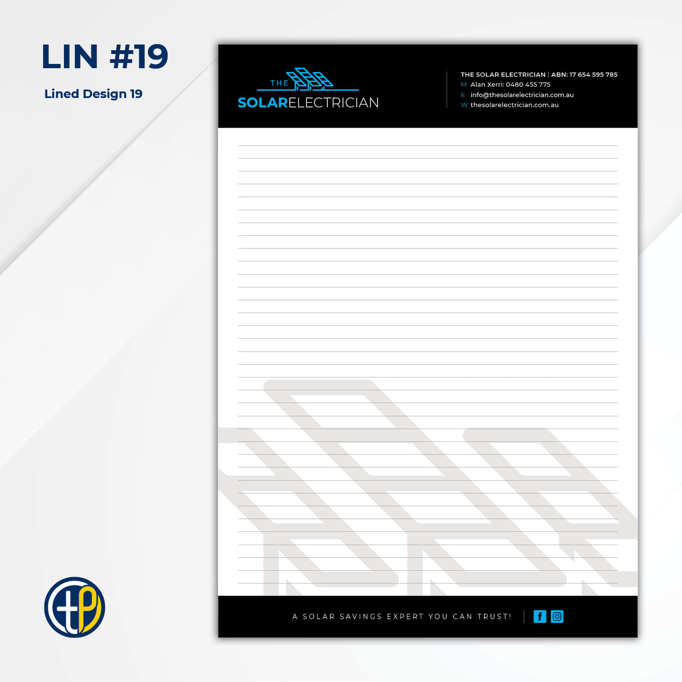 Custom A4 Notepads | Design & Printing — Tradie Packs