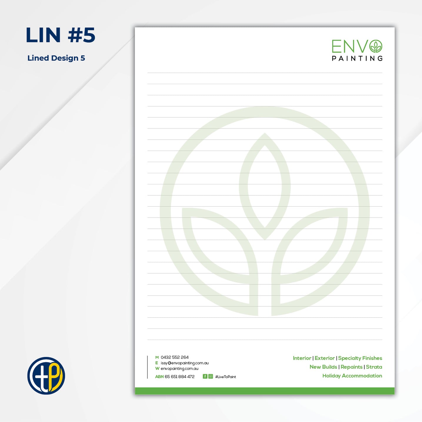 Custom A4 Notepads | Design & Printing — Tradie Packs