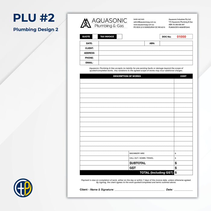 A4 Triplicate Carbonless Books