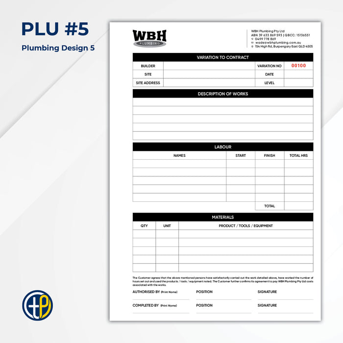 A4 Triplicate Carbonless Books