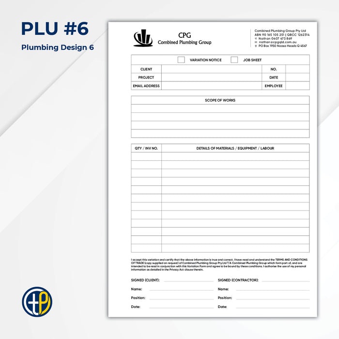 A4 Triplicate Carbonless Books