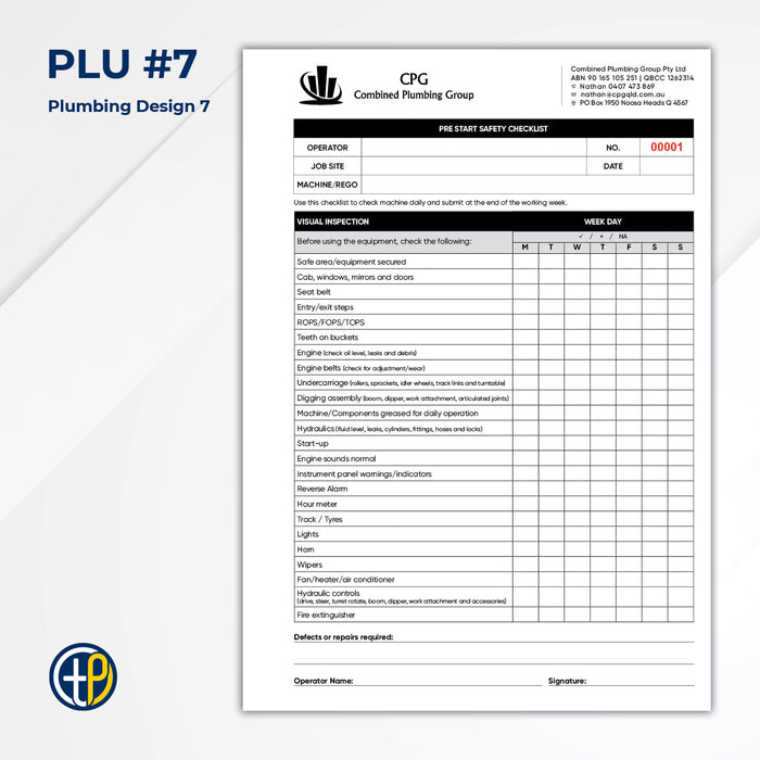 A4 Triplicate Carbonless Books