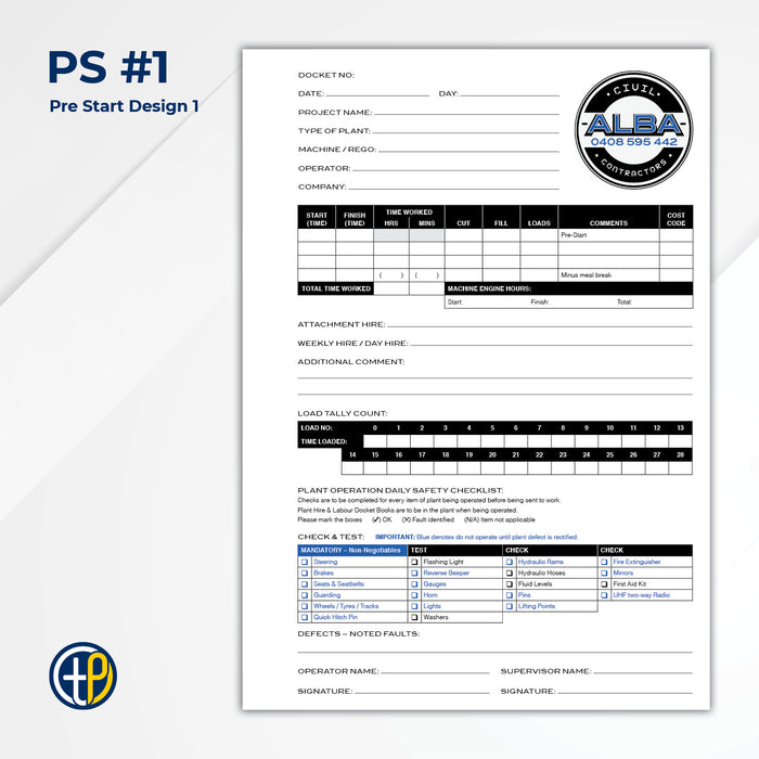 A4 Triplicate Carbonless Books