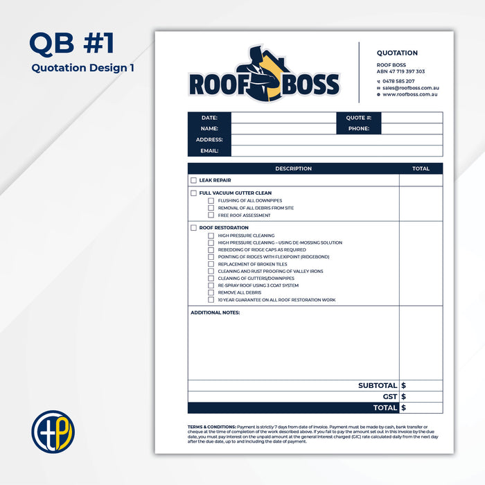 A4 Triplicate Carbonless Books