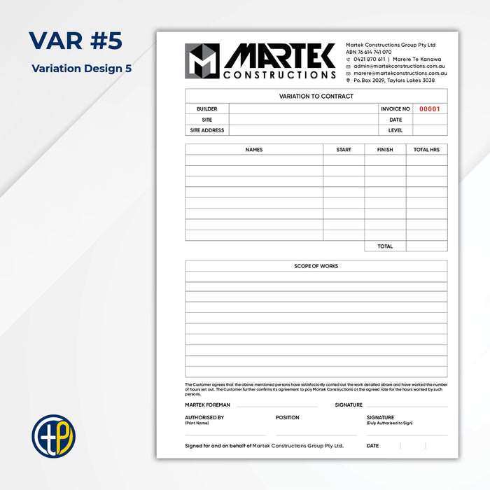 A4 Triplicate Carbonless Books