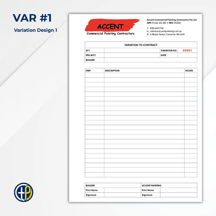 A4 Triplicate Carbonless Books