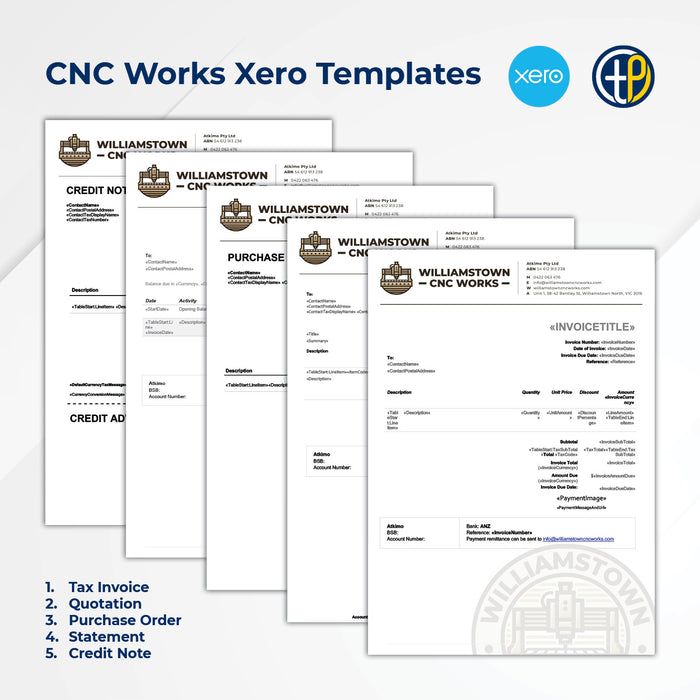 Xero Invoice and Quote Templates