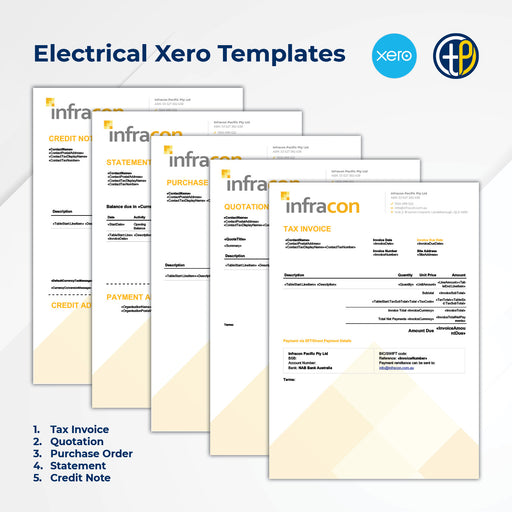 Xero Invoice and Quote Templates