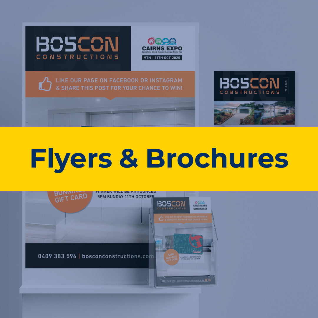 flyers and brochures