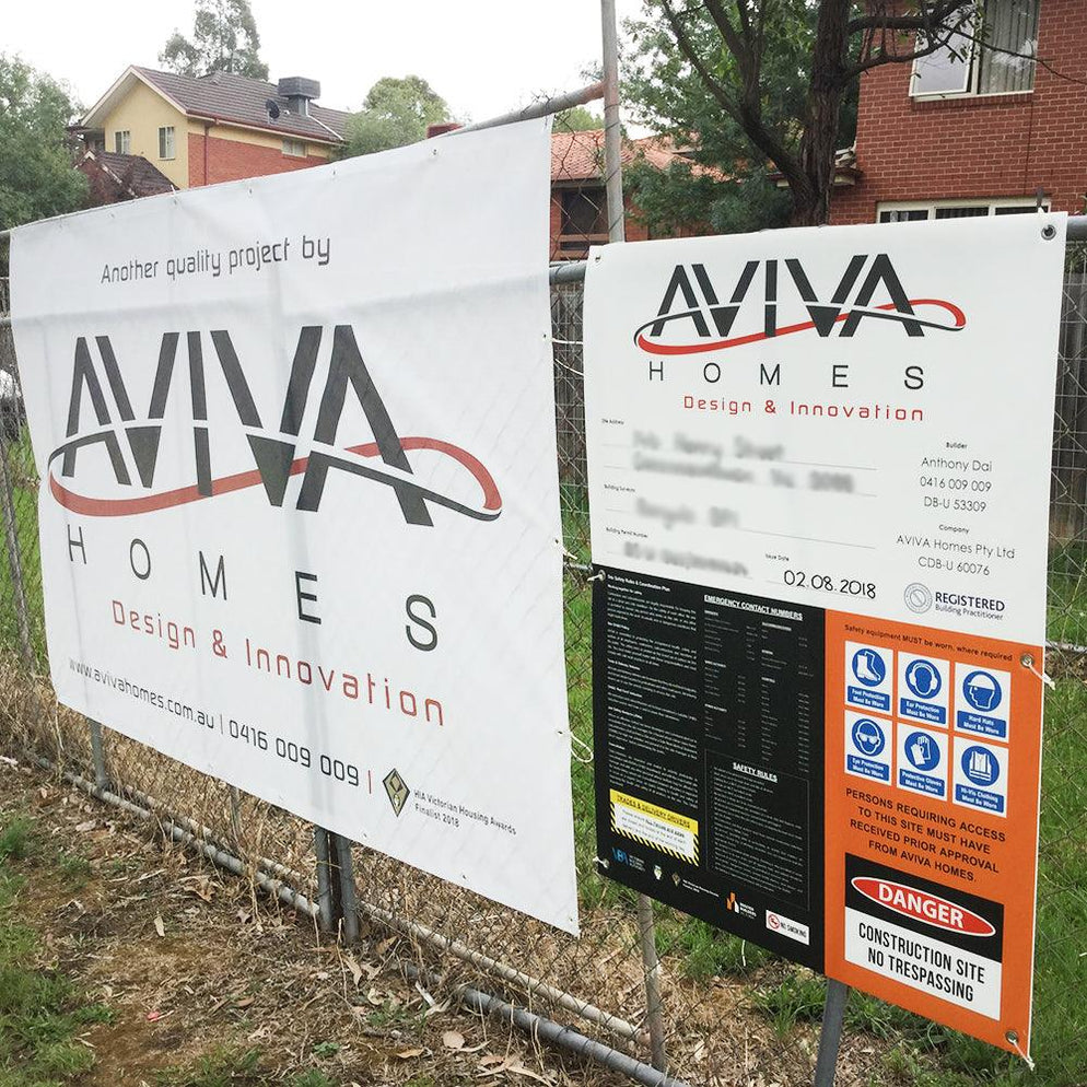 Site Safety Corflute Signs | Construction Site Signage | Building Site ...